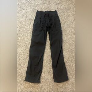 lululemon athletica Studio Dance Pants Black / Gray size 4